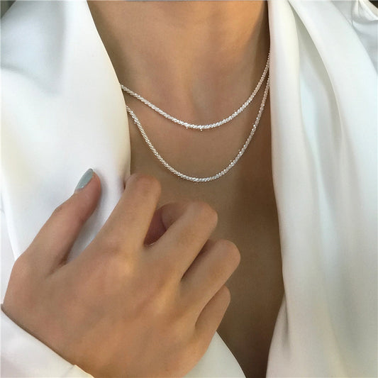 Unsere Schönste Empfehlung | Wunderschöne Silber funkelnde Halskette